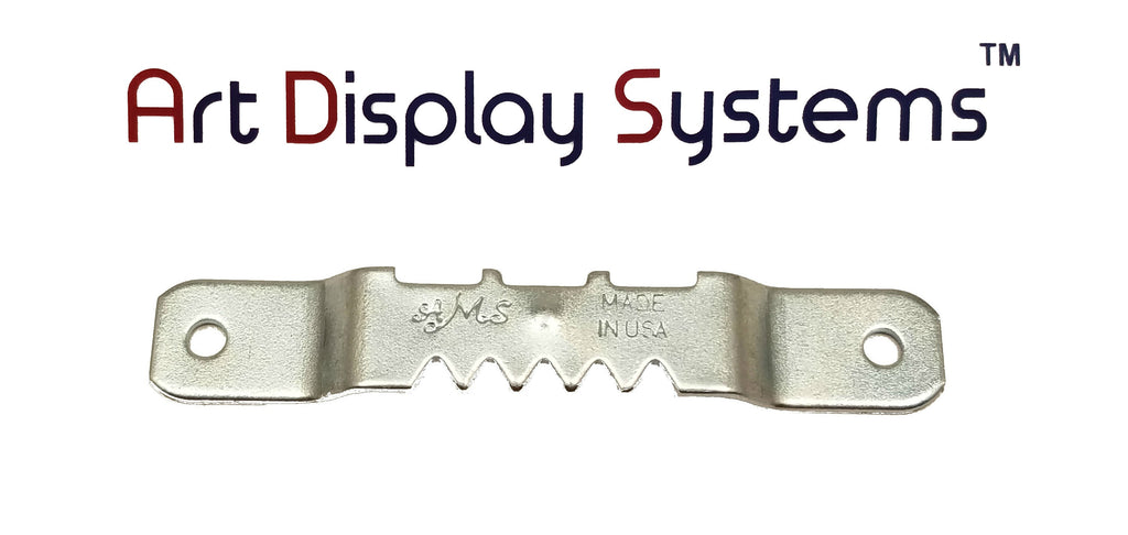 AMS Small ZP Sawtooth Hanger – No Nails – 100 Pack by Art Display Systems
