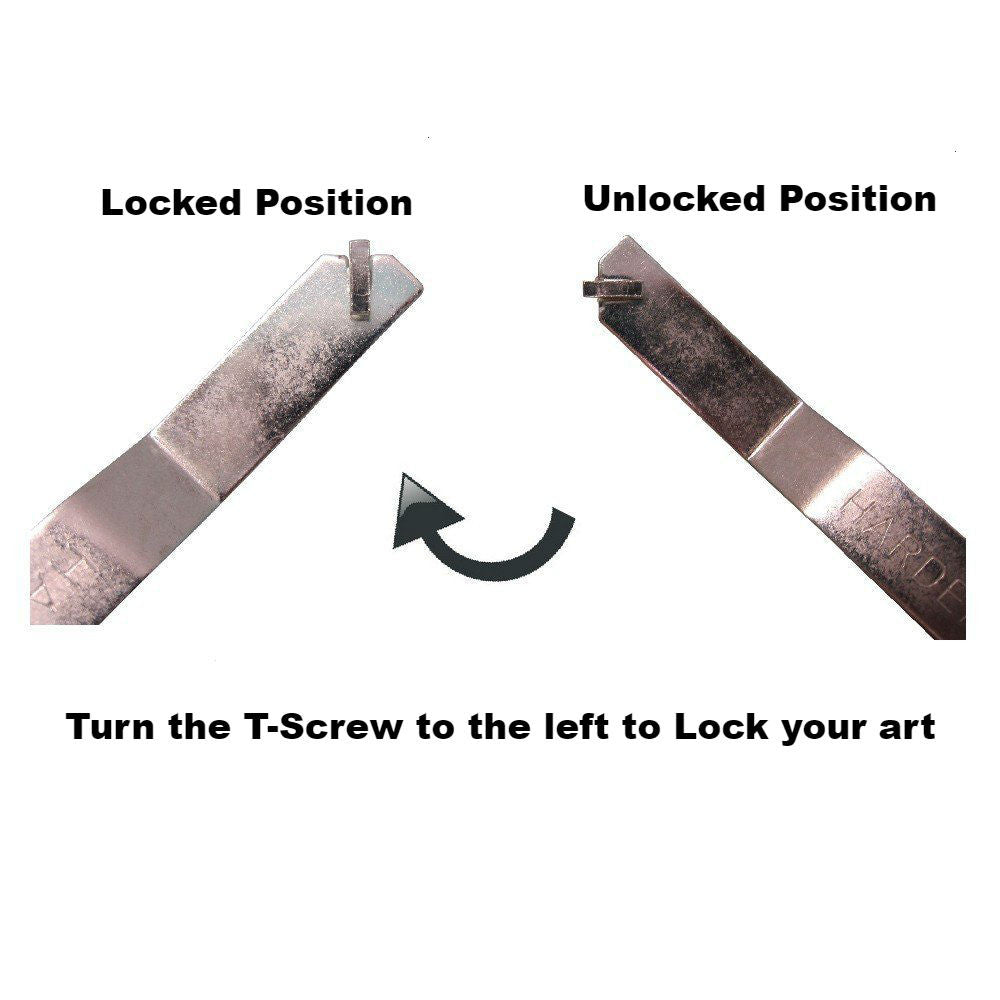 ADS T-Screw Security Picture Hanger Wrench Set - 2 Pack - ART DISPLAY SYSTEMS