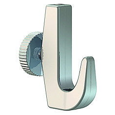 Art Display Systems ADS White Large Molding Hook Kit with Looped Perlon Cord + Heavy Picture Hook - ART DISPLAY SYSTEMS