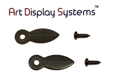 3-Hole Heavy Duty Large D-Ring Hanger with #6-1/2" Screws