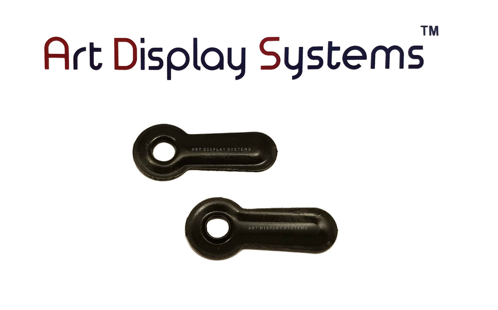 ADS 3/4” Inch Ridged BLK Turnbutton - No Screws - 100 Pack