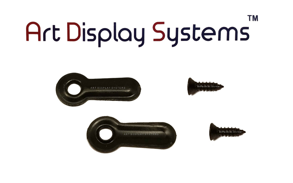 ADS 3/4” Inch Ridged BLK Turnbutton - 100 3-3/8” BLK Screws - 100 Pack