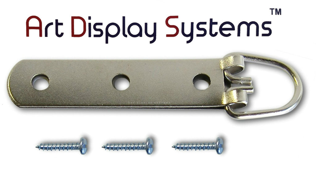 ADS Heavy Duty 3 Hole Large D-Ring Strap Hanger - 30 Pack