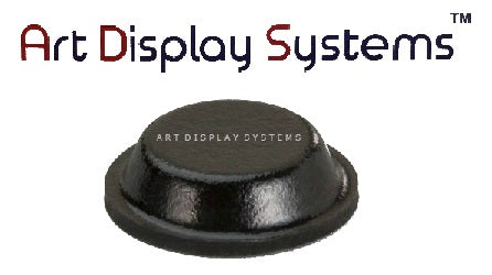 Art Display Systems Black Cylindrical (0.5 x 0.14) Self-Adhesive Protective Non-Skid Bumpers – Pro Quality