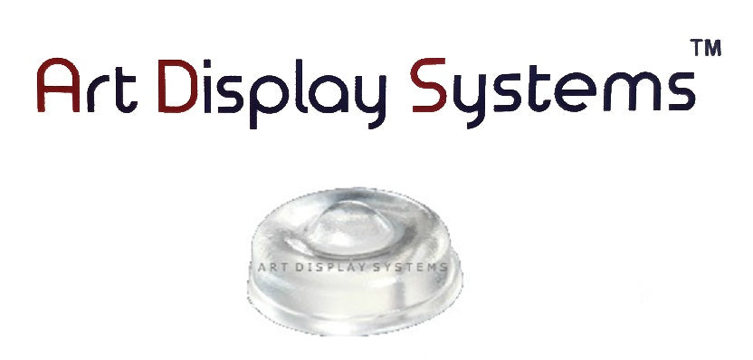 Art Display Systems Clear Cabinet Door Nipple (0.5 x 0.2) Self-Adhesive Sound Dampening Bumpers – Pro Quality