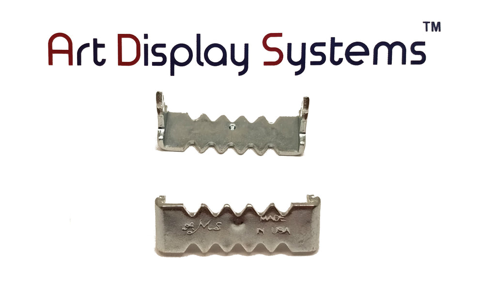 AMS Small ZP Nailess Sawtooth Hanger – No Nails – 100 Pack by Art Display Systems