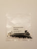ADS 1 Inch Flat BLK Turnbutton - 100 3-3/8” Black Screws - 100 Pack - ART DISPLAY SYSTEMS