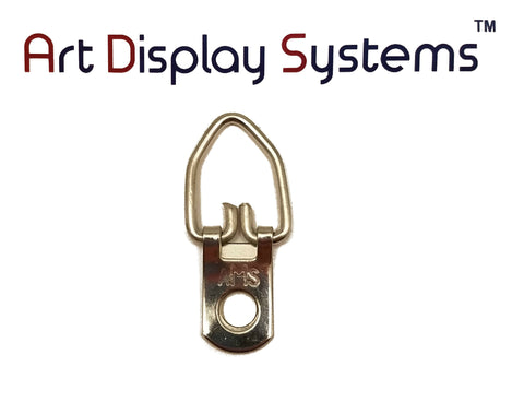 ADS 2 Hole Narrow BP D-Ring Hanger with 4 3/8 Screws – Pro Quality – 100 Pack