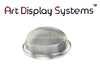 Art Display Systems Clear Hemispherical (0.44 x 0.2) Self-Adhesive Bumpers – Pro Quality - ART DISPLAY SYSTEMS