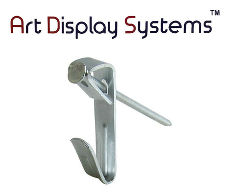 AMS 1 Hole Triangle BP D-Ring Hanger with 4 3/8 Screws – 100 Pack by Art Display Systems