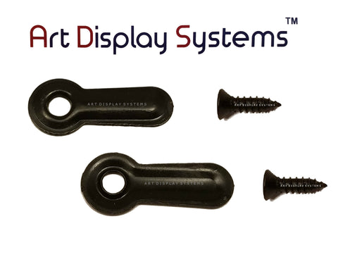 AMS Small ZP Nailess Sawtooth Hanger – No Nails – 100 Pack by Art Display Systems