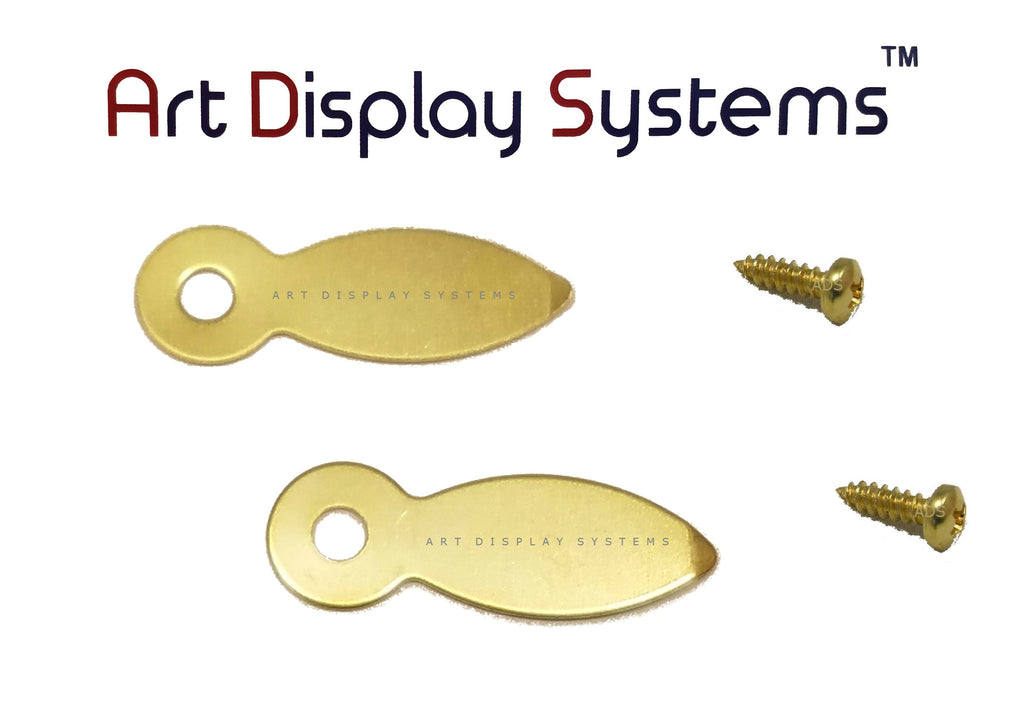 ADS 1 Inch Flat BP Turnbutton - 100 4-3/8” BP Screws - 100 Pack - ART DISPLAY SYSTEMS