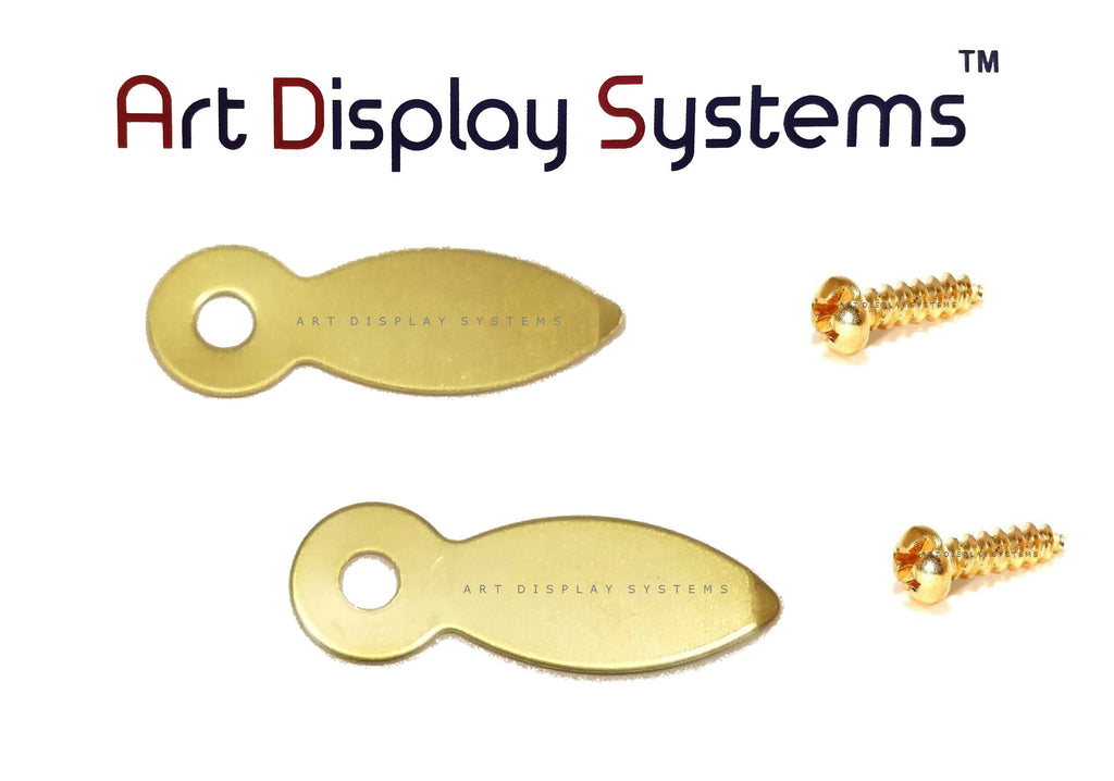 ADS 1 Inch Flat BP Turnbutton - 100 6-1/2” BP Screws - 100 Pack - ART DISPLAY SYSTEMS