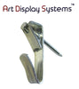 ADS 30 LB Picture Hangers | Professional Picture Hooks with Nails - 100 Pack - ART DISPLAY SYSTEMS
