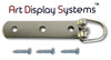 ADS Heavy Duty 3 Hole Large D-Ring Strap Hanger - 30 Pack - ART DISPLAY SYSTEMS