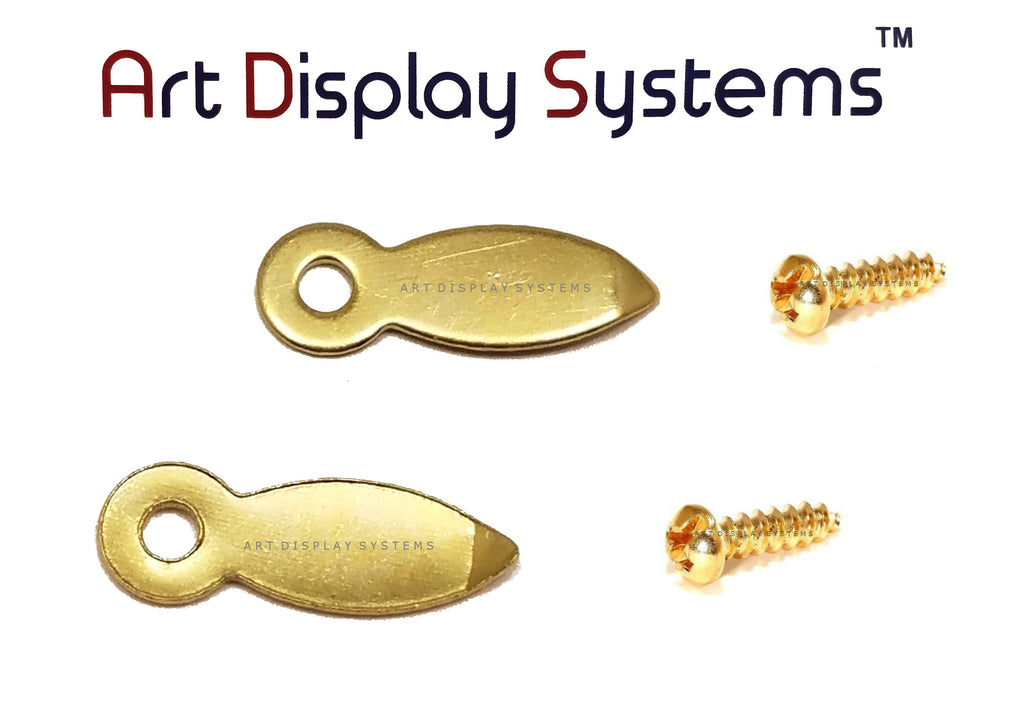 ADS 5/8” Inch Flat BP Turnbutton - 100 6-1/2” BP Screws - 100 Pack - ART DISPLAY SYSTEMS