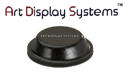 Art Display Systems Black Cylindrical (0.5 x 0.14) Self-Adhesive Protective Non-Skid Bumpers – Pro Quality - ART DISPLAY SYSTEMS