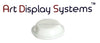 Art Display Systems White Cylindrical (0.5 x 0.14) Self-Adhesive Protective Non-Skid Bumpers – Pro Quality - ART DISPLAY SYSTEMS
