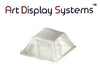 Art Display Systems Clear Square (0.5 x 0.23) Self-Adhesive Protective Bumper Pads – Pro Quality - ART DISPLAY SYSTEMS