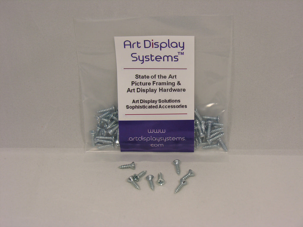 D-Ring Picture Hanger with #4-1/2" Screws - ART DISPLAY SYSTEMS