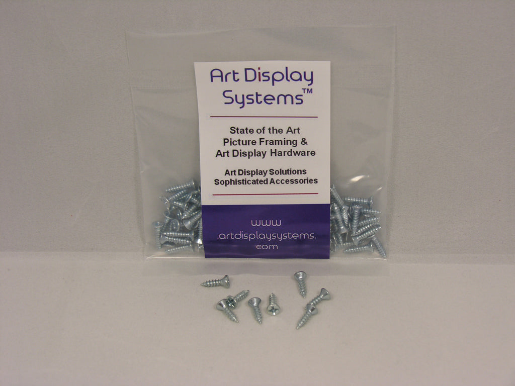 ADS #4-1/2" Zinc Plated Screws - ART DISPLAY SYSTEMS