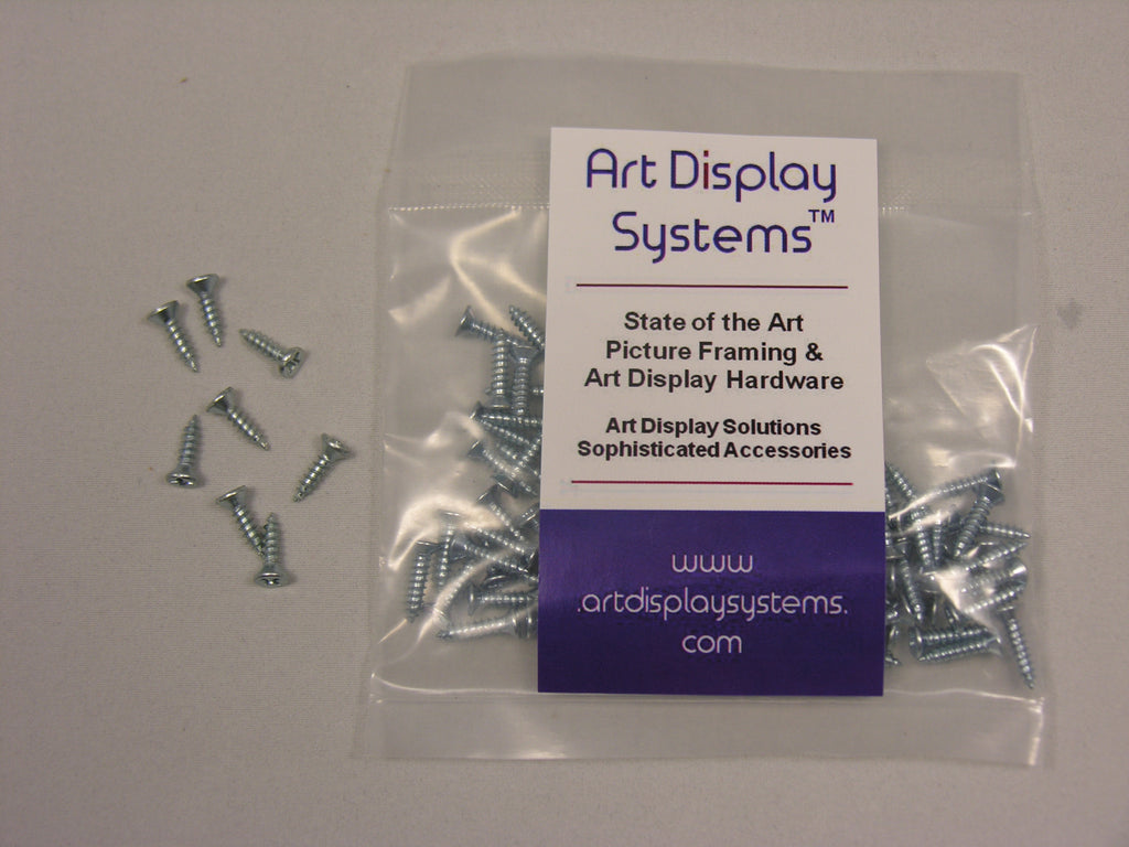 ADS #4-1/2" Zinc Plated Screws - ART DISPLAY SYSTEMS