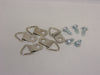 Triangle D-Ring Strap Hangers with #6-3/8