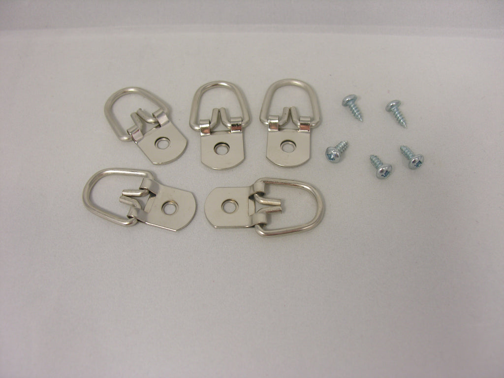 Heavy Duty D-Ring Picture Hangers with #6-3/8" Screws - ART DISPLAY SYSTEMS