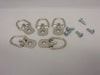 Heavy Duty D-Ring Picture Hangers with #8-1/2