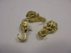 Brass Plated Rose Push Pin Hangers - ART DISPLAY SYSTEMS