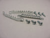Zinc Plated Large Sawtooth Hanger with #6-1/2