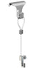 Art Display Systems ADS White Large Molding Hook Kit with Looped Perlon Cord + Medium Picture Hook - ART DISPLAY SYSTEMS